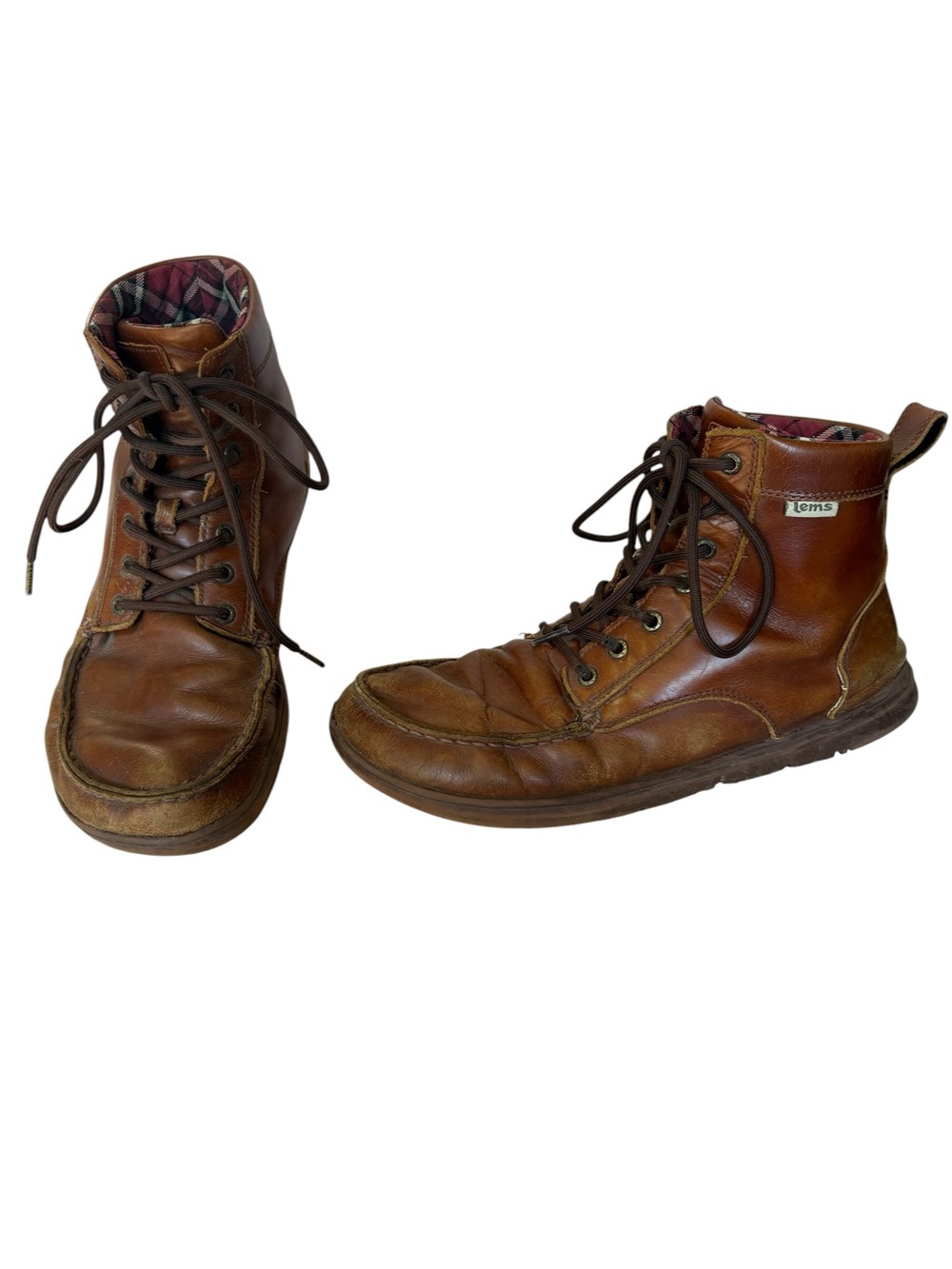 Lems Boulder Boot in Russet Men's